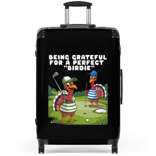 Being Grateful For A Perfect "Birdie". Suitcases