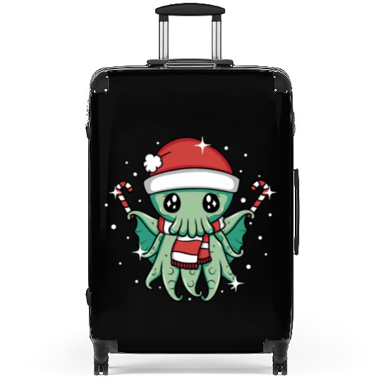 Christmas Cthulhu Suitcases