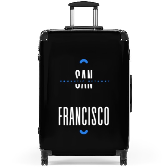 San Francisco, Romantic Getaway Suitcases