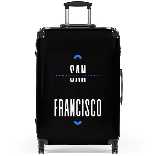 San Francisco, Romantic Getaway Suitcases