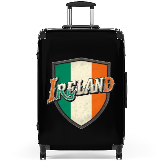 Ireland Flag Suitcases
