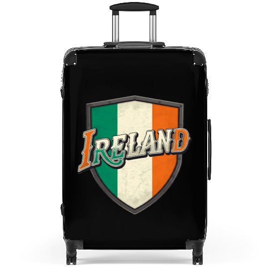 Ireland Flag Suitcases