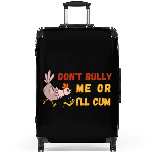 don't bully me or I'll cum standard Suitcases