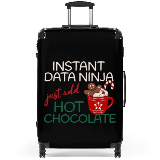 Data Ninja xmas hot Chocolate Christmas Suitcases
