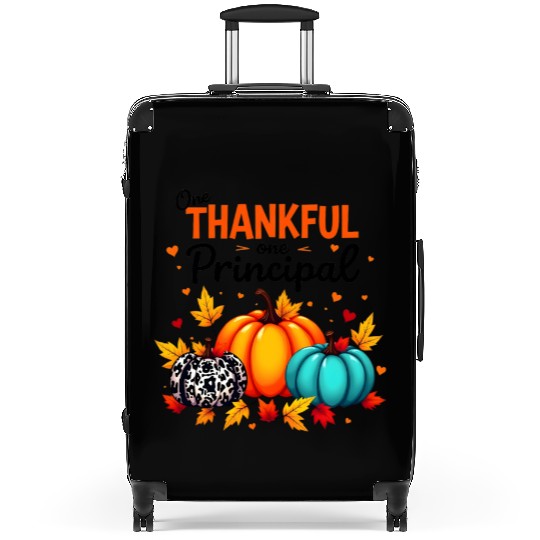 One Thankful Principal Thanksgiving Principal Fall Suitcases