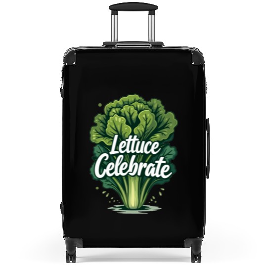 Funny Food Art: Lettuce Romaine Salad for Salad Suitcases
