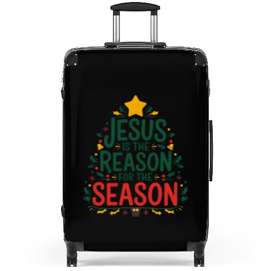 Jesus is the Reason for the Season - Christmas Suitcases