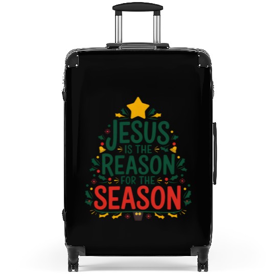 Jesus is the Reason for the Season - Christmas Suitcases