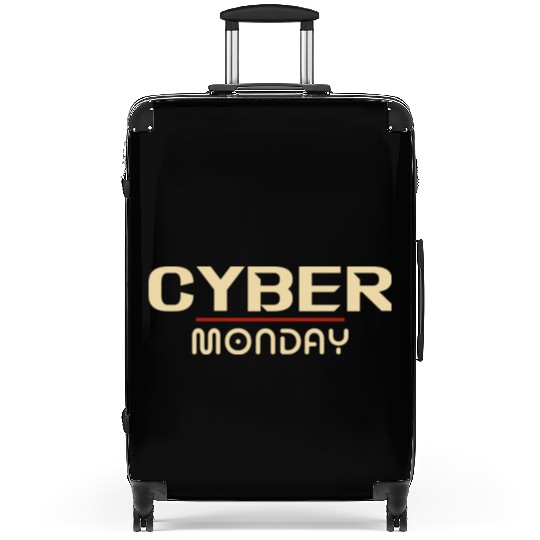 Cyber Monday Suitcases Design Retro vintage