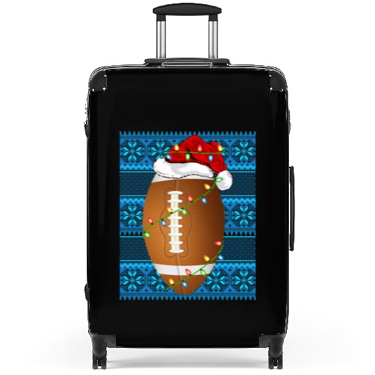 Rugby Christmas Lights Suitcases