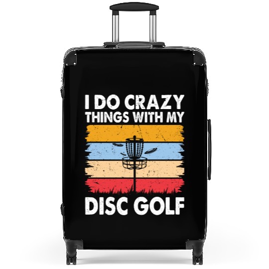 Disc Golfing - I Do Crazy Things With My Disc Golf Suitcases