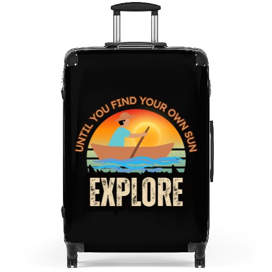 Sailing to Your Own Sun Suitcases