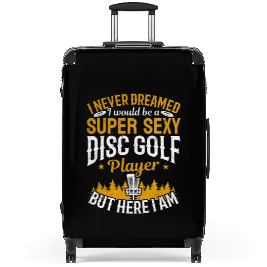 Disc Golfing - Super Sexy Disc Golf Player Suitcases