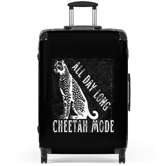 Cheetah Suitcases