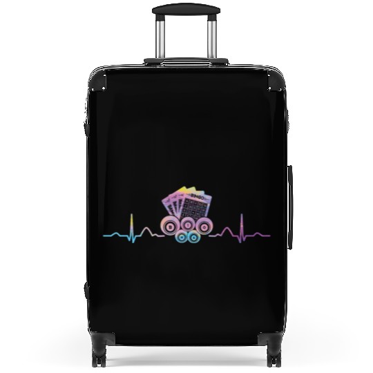 Bingo Cards Heartbeat EKG Bingo Suitcases