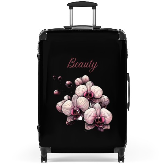 Orchid Elegance: A Symbol of Timeless Beauty Suitcases