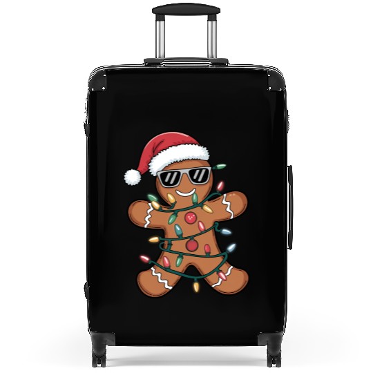 Can't Catch Me, Retro Christmas, Gingerbread Funny Suitcases