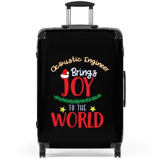 Acoustic Engineer brings joy to the world Suitcases