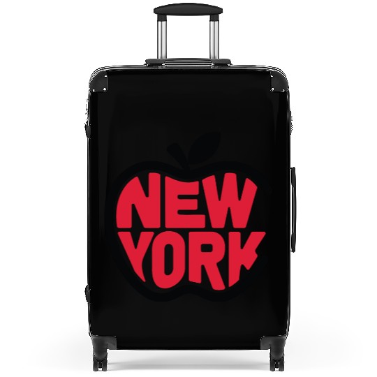 New York Big Apple Bold Design Suitcases
