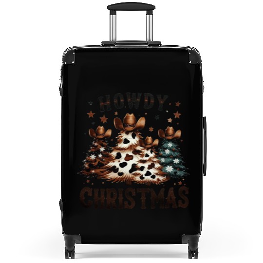 Howdy Christmas, Western Christmas Suitcases