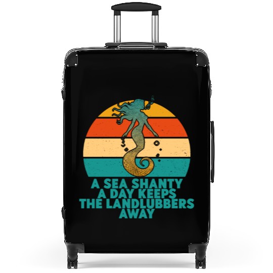 Sailor Meme Pirate Ship Ocean Sailing Suitcases