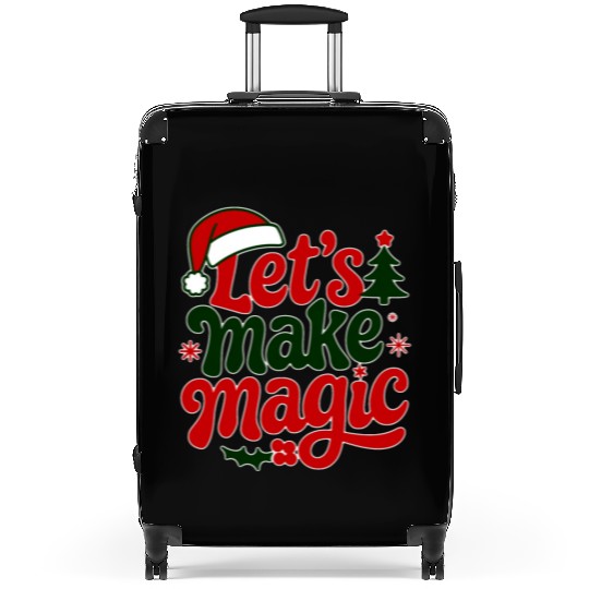 Christmas magic - Santa Claus and holidays Suitcases
