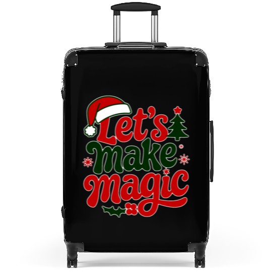 Christmas magic - Santa Claus and holidays Suitcases