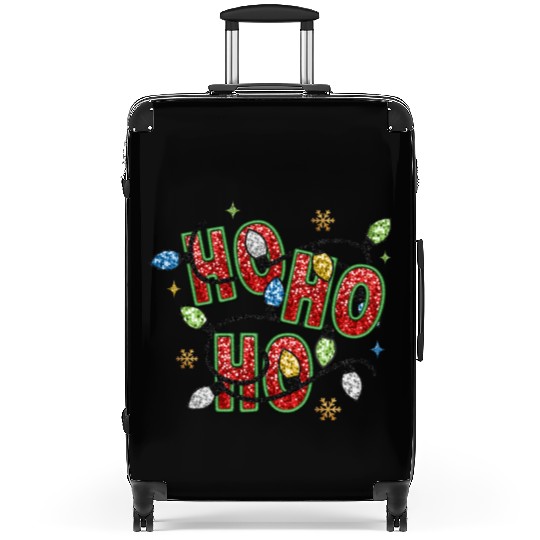Ho Ho Ho Christmas, Merry Christmas Suitcases