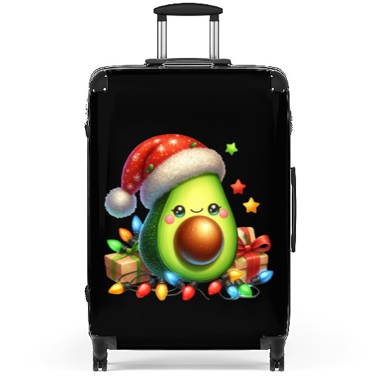 Christmas Avocado, Merry Christmas Suitcases
