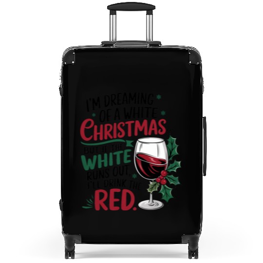 Im dreaming of a white Christmas Suitcases