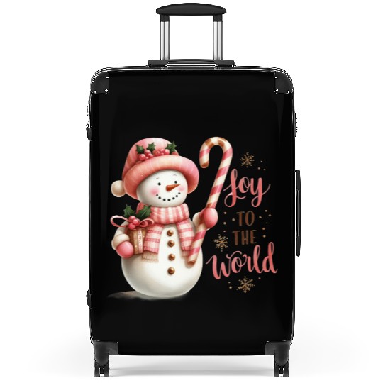 Joy To The World Suitcases