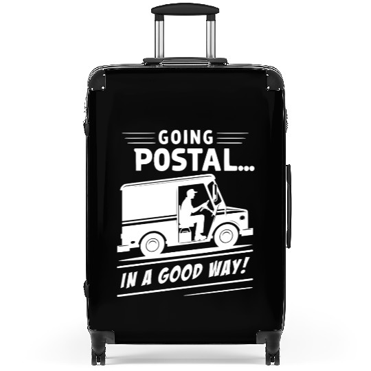 Going postal but in a good way Suitcases