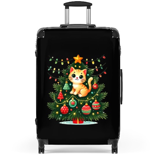 Merry Christmas, Christmas Vintage, Tree Christmas Suitcases