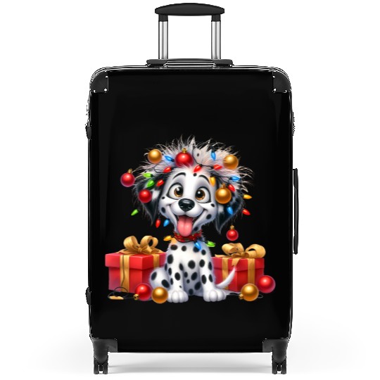 Animal Christmas, Christmas Vintage Suitcases