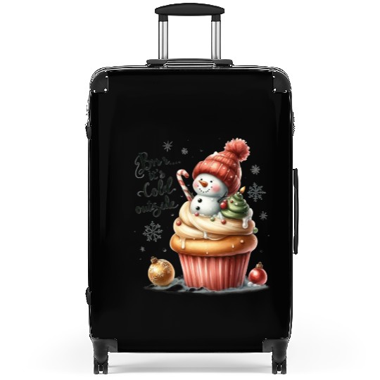 Snowman Christmas, Merry Christmas Suitcases