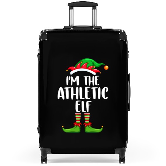 I'm The Athletic Elf Suitcases Matching Family