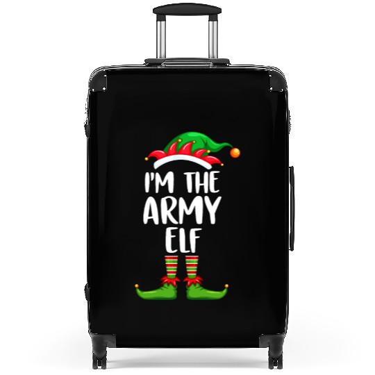 I'm The Army Elf Suitcases Matching Family Christmas