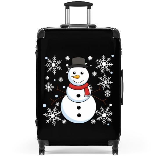 jellyfish crismas Suitcases