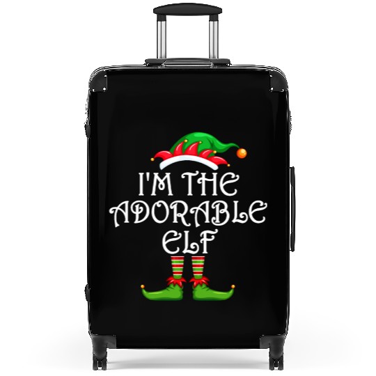 I'm The Adorable Elf Suitcases Matching Family