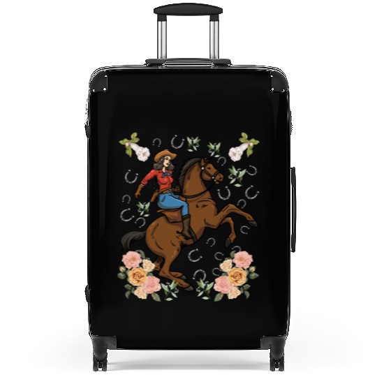 Wild Flowers Wild Horses Women's Wild Horses Suitcases