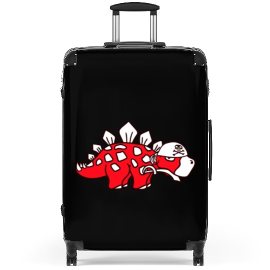 Stegosaurus Dinosaur Sabre Pirate Captain Dino Fun Suitcases