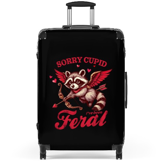 Sorry cupid I ve been feral Suitcases