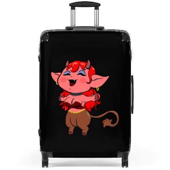 Chibi Demon Suitcases
