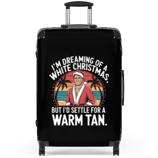 I'm dreaming of a white Christmas Suitcases