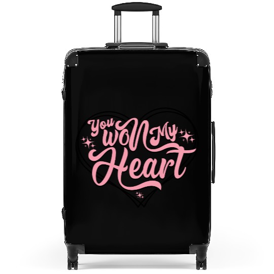 You Won My Heart Suitcases