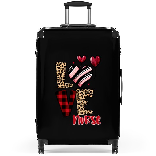 Valentines Retro, Happy Valentine Day Suitcases