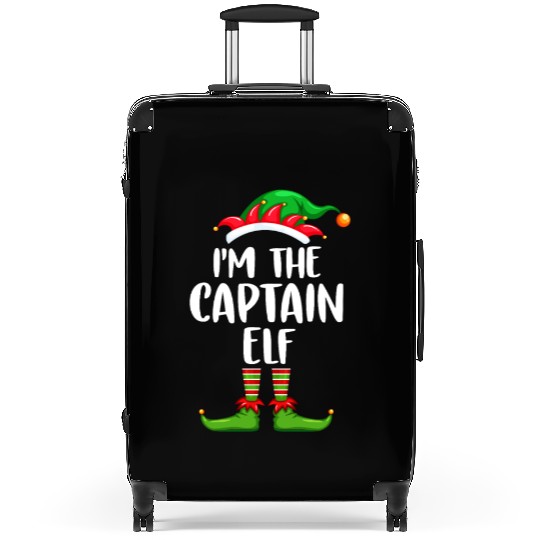I'm The Captain Elf Suitcases Matching Family