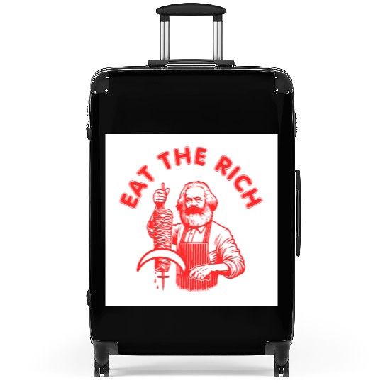 Eat the rich Karl Marx Eat Doner Kebab Rich Suitcases