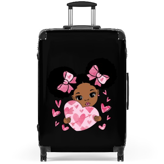 Beauty Valentine, Happy Valentines Day Suitcases