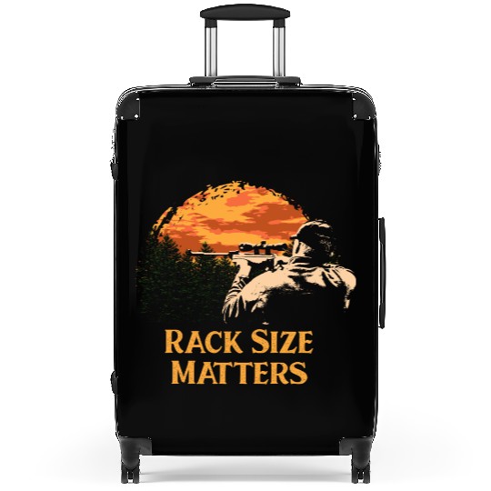 Rack Size Matters Deer Hunting Elk Hunter Memes Da Suitcases
